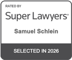 Rated By Super Lawyers Samuel Schlein | Selected in 2026