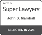 Rated By Super Lawyers John S. Marshall Selected in 2026