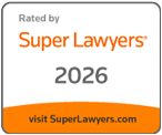Rated By SuperLawyers 2026 | visit SuperLawyers.com